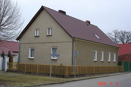Braunes Haus vor der Fassadensanierung