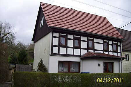Fachwerkhaus vor der Fassadensanierung