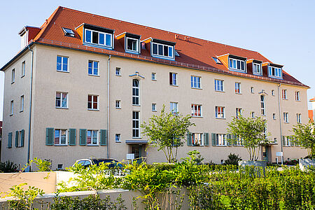 Saniertes Mehrfamilienhaus an der Altenberger Straße in Dresden