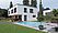 Kubistisches Einfamilienhaus mit Terrasse, Garten und Pool