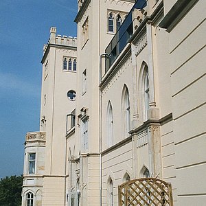 Dresdner Keppschloss in der Seitenansicht