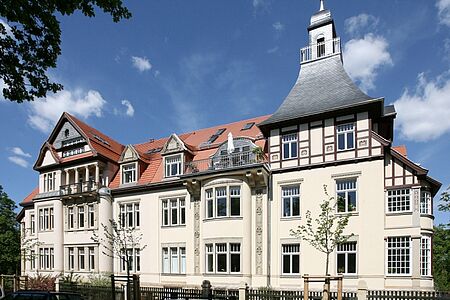 Saniertes Mehrfamilienhaus im Fachwerkstil