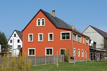 Rosanes Wohnhaus im Grünen