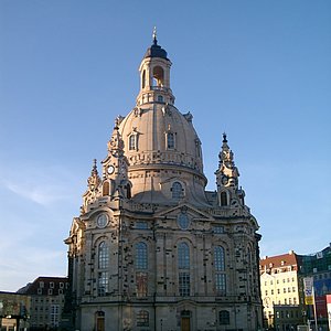 Rückansicht der Dresdner Frauenkirche