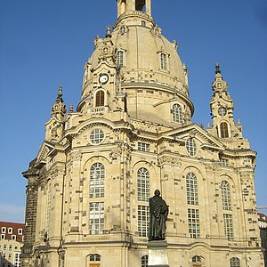 Außenansicht der Dresdner Frauenkirche