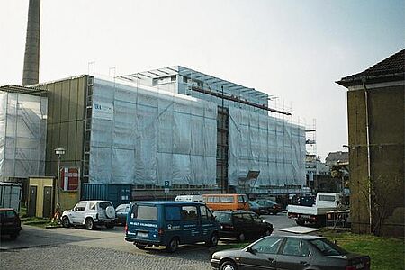 Plattenbau des Fraunhofer Instituts in München