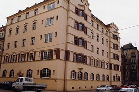 Haus mit 26 Wohneinheiten nach der Komplettsanierung
