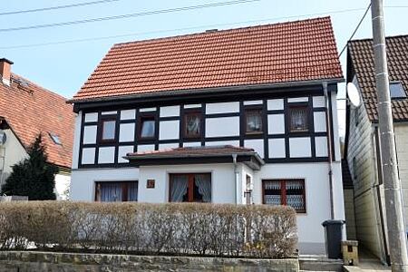 Fachwerkhaus nach der Fassadensanierung