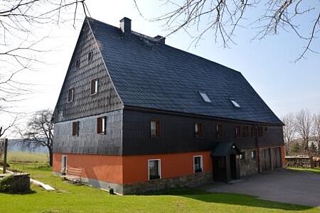 Großes Landhaus nach der Sanierung mit SPS Spezialputzfassaden